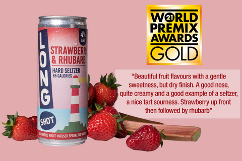 Strawberry Alcoholic Seltzer