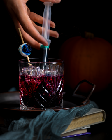 Blackcurrant hard seltzer