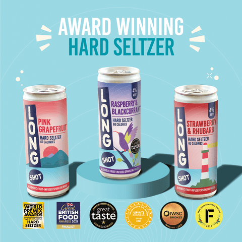 Award winning hard seltzer